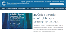 Tablet Screenshot of cgs-cls.cz